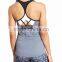 Womens Breathable Sports Gym Running Tank Top OEM Exercise Yoga