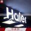 3D metal backlit stainless steel letter sign led logo outdoor