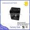 12v 2.6ah rechargeable storage vrla lead acid medical device battery CA1226