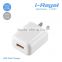 iRegal UW02 universal single port wall usb charger with US plug