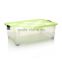 Under Bed Plastic Clear Storage Box Container with Lid