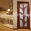 Fancy design modern wooden doors with glass HB103