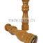Decorative Basic Valentine Kitchen Gift Boxed Natural Bamboo Wooden Salt Shaker and Pepper Mill Grinder