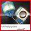 Automatic led display speaker computer mini speaker with usb and audio cable