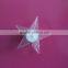 Home Holiday Decoration Changing Led Light Acrylic Star Home Wall Decoration Stickers