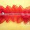 wholesale extensible tulle chiffon rose lace trim