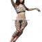 Two Piece Entice Diamond Net Hot Sexy Open Side Lingerie