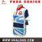 100% polyester sports dri fit customized sublimation polo shirts