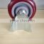 JY-401|4 Inch industrial casters|Elastic rubber wheel caster wear resistant|Tablet caster wheel