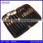 6pcs cosmetic brush layered with grey cosmetic brush set