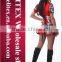 Top quality manufacturer lady's cheap french maid costume