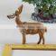 Custom cute unstuffed plush outside target movable plastic outdoor christmas white reindeer decorations