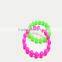 2016 New Fashion cheap Custom Silicone Bracelets no minimum