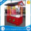 2016 New Chinese Style Portable Cart Promotions Kiosk In Supermarket Shoping Trolley Cart