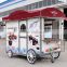 Mobile food warmer carts without power