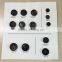NJ16-80 real natural buffalo horn buttons
