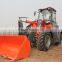 2016 New Style 2.5 Ton Small Wheel Loader With Pallet Forks