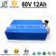 electric bike electric bicycle electric golf trolley lithium battery 60v 12ah with BMS and Charger