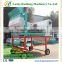 Movable multi-function vibration cleaning machine for cleaning garlic