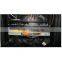 cable management brush panel 1U for 19 inch rack cabinet