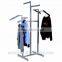 Boutique Adjustable 6 Way Clothing Rack