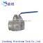 high quality 2-pc inside thread ball valve