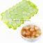 CY175 Honeycomb Shape Grids Food Grade Silicone Ice Cube for Home DIY