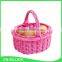 Wholesale custom household small thing storage basket wicker basket for gift