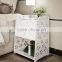Large Size 2 Drawer Nightstand Modern Jane White Bed End Cabinet Multifunctional Storage Cabinet Bed End Table Waterproof Firepr