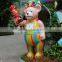 Landscape animal statue