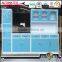 Hot sale in Zambia market kitchen cupboard steel kitchen cabinet set