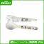 Wholesale BPA free durable superior white external printed melamine spoon and fork for children