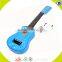 wholesale toy musical instrument wooden toddler guitar lovely pink wooden toddler guitar W07H021