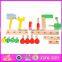 2016 best design wooden tool kids toy set W03D072