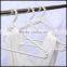 Fashion Plastic Pearl Bow Shirt Clothes Hangers Anti-Slip for Adult Top,custom plastic hanger manfuacturer