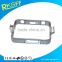 watch case ,Super Thin Plated Plating Protective Bumper Case Exact Fit Plastic Cover Snap On Hard Protective Case (Pearl silver)