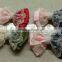 2015 Factory wholesale Fancy chic fabric flower hair bow for girls