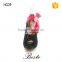Fashion custom ladies pink chiffon heel condoms for shoe decoration