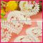 soft fancy white cotton lace fabric WLC-292