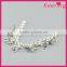 Luxuriant metallic bling decorative crystal neckline WNLC-094