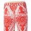 Boho comfy floral pants cool rayon trousers for lady