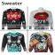 custom high quality 3D digital print christmas sweater for men