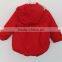 2016 Winter Baby Girl Cute Red Fuax Fur Inner Padded Coat