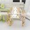 2015 fashion metal gold hollow open bangle jewelry adjustable