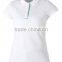 Supreme Quality Fast Dry Fit Performance Pique Polyester Spandex Womens Custom Polo Shirt for Golf Sports