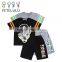 Short sleeve boy clothing sets 3D Machine Printing T Shirt Pijamas Kids Pajama