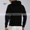 Man OEM Fancy Plain Polyester Hoody Leather Sleeve Stylish Track 5XL Hoodie Jacket