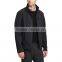 Men's Black Stand Collar Softshell Jacket
