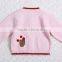 Dongguan manufactured kids thick wool knit sweater coat pattern