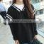 wholesale fashion casual blank pullover women hoodies sweater with hood